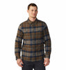 Men's Plusher Long Sleeve Shirt Ridgeline Amsterdam Plaid - Mountain Hardwear