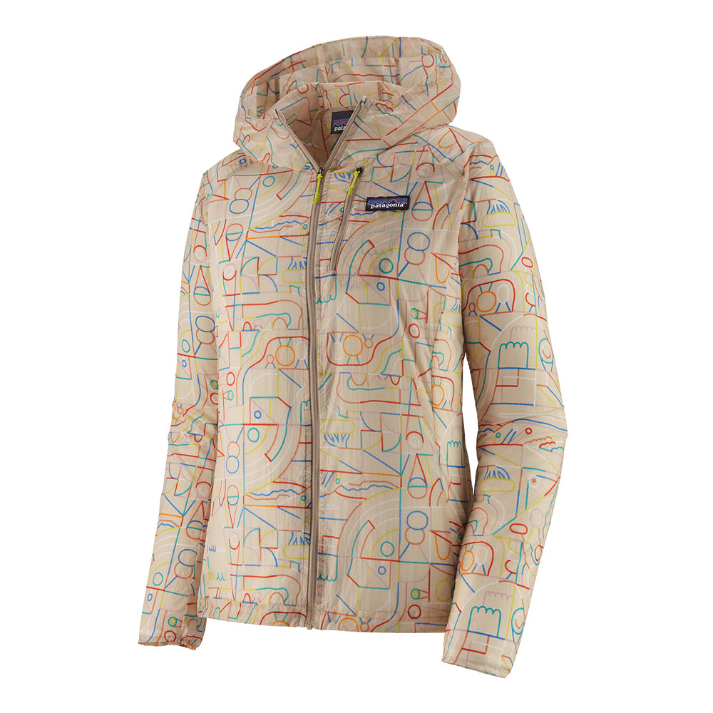 Women's Houdini Jacket Lose Yourself Outline: Pumice - Patagonia