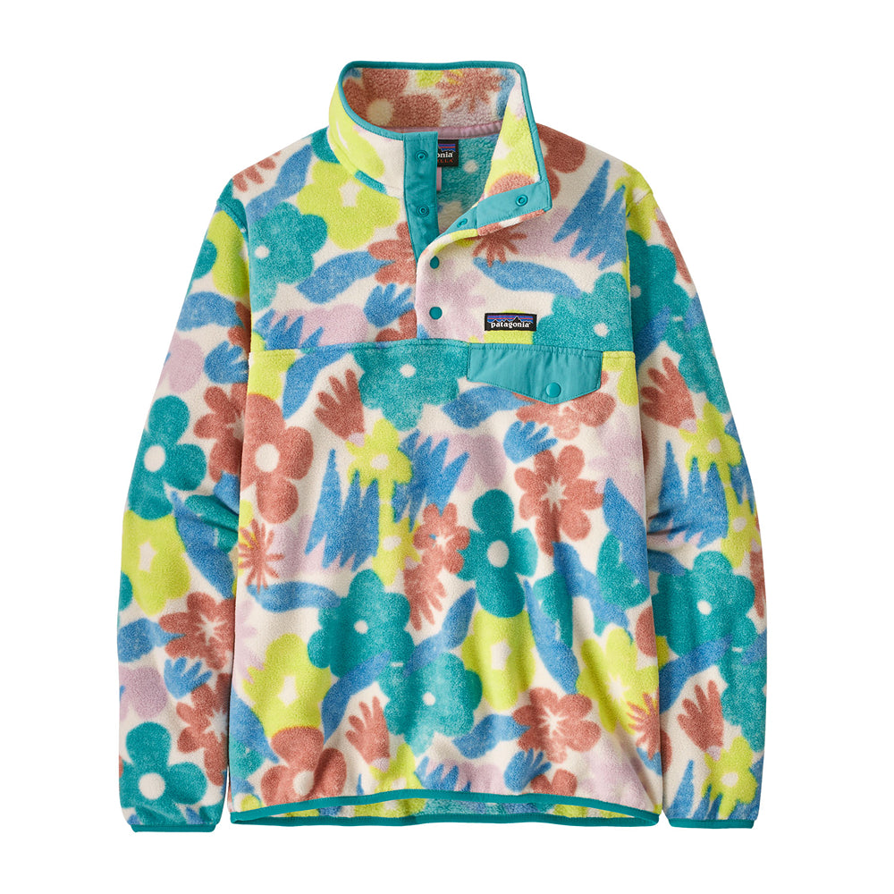 Women's LW Synch Snap-T P/O Channeling Spring : Natural - Patagonia