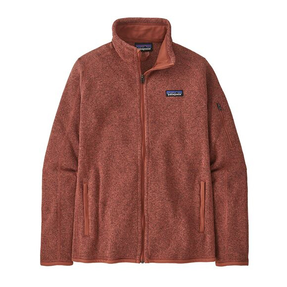 Women's Better Sweater Jacket Burl Red - Patagonia