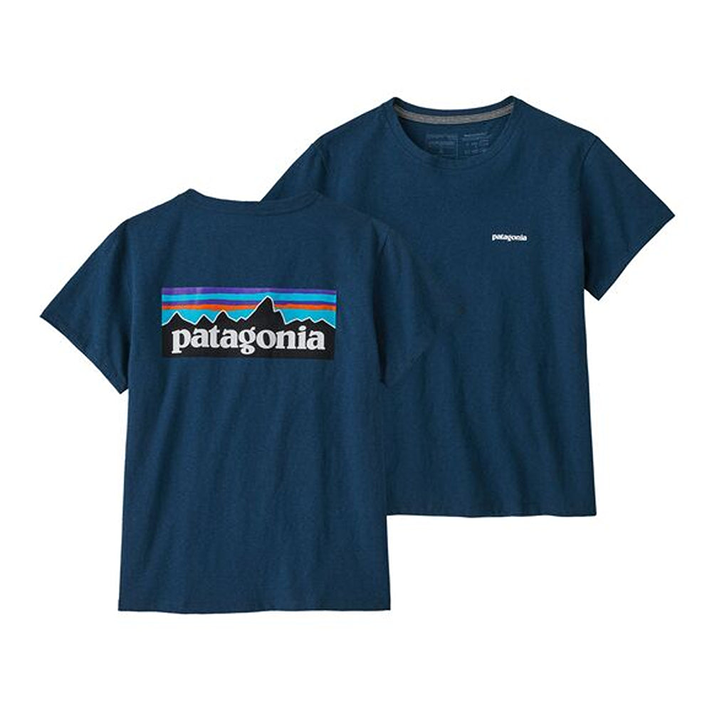 Women's P-6 Logo Responsibili Tee Tidepool Blue - Patagonia