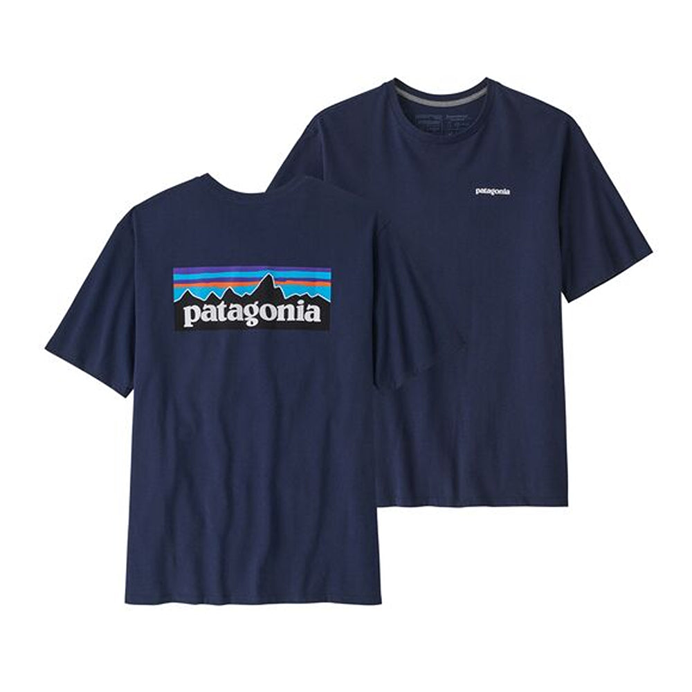 Men's P-6 Logo Responsibili-Tee Classic Navy - Patagonia