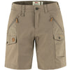 Women's Nikka Shorts Curved Suede Brown - Fjallraven