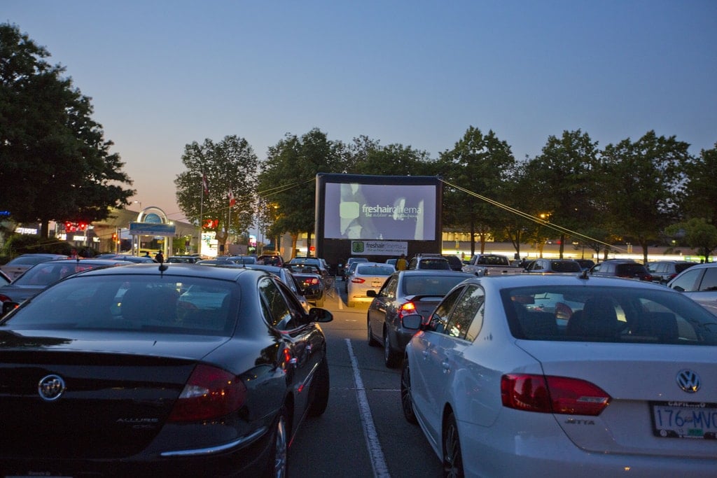 DriveIn Movie Nights at Lansdowne STRUB Activewear