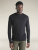 Men's Merino 125 Cool-Lite Sphere LS Tee Black - Icebreaker