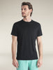 Men's Merino 125 Cool-Lite Sphere SS Tee Black - Icebreaker