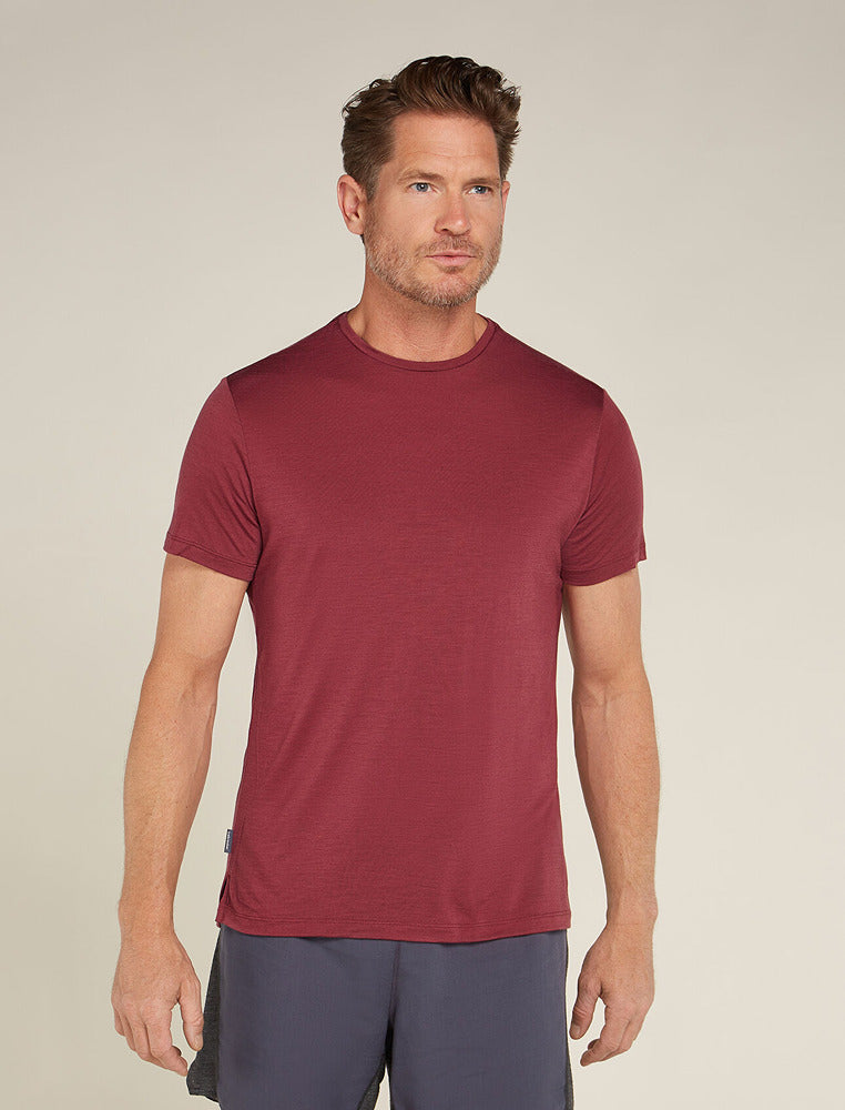 Men's Merino 125 Cool-Lite Sphere SS Tee Port - Icebreaker