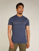Men's Merino 150 Tech Lite SS Tee Icebreaker Graphite - Icebreaker