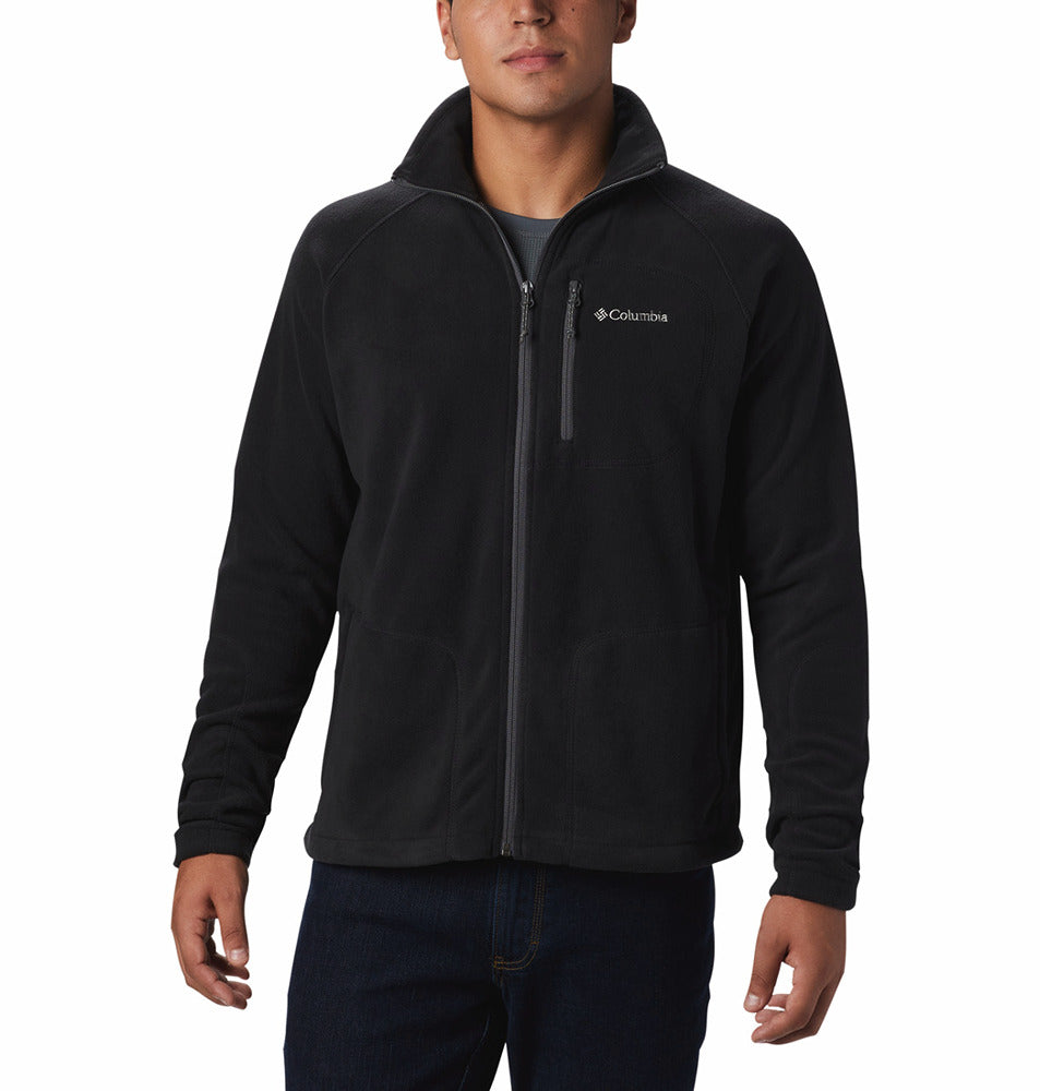 Men's Fast Trek II Full Zip Fleece Black - Columbia