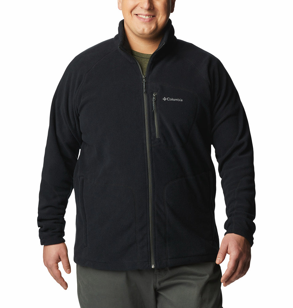 Men's Fast Trek II Full Zip Fleece Black - Columbia