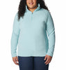Women's Glacial IV 1/2 Zip Aqua Haze - Columbia