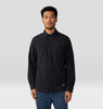 Men's Microchill Long Sleeve Shirt Black - Mountain Hardwear