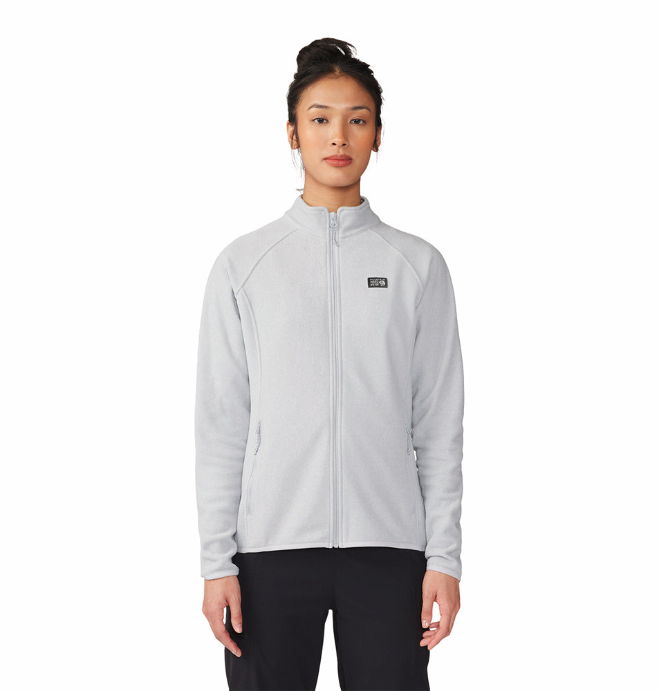 Women's Microchill Full Zip Jacket Glacial Heather - Mountain Hardwear