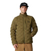 Men's Stretch Down Jacket Combat Green - Mountain Hardwear