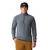 Men's Microchill 1/4 Zip Pullover Volcanic Heather - Mountain Hardwear