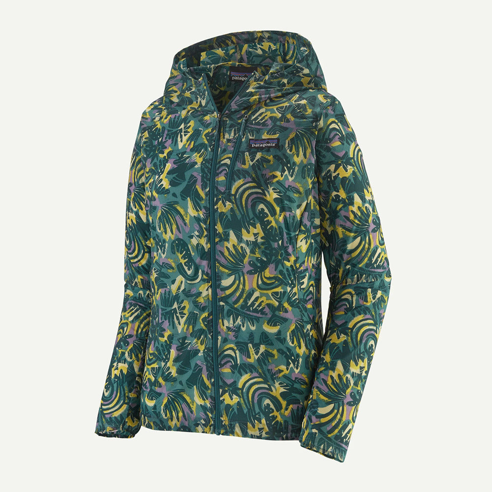Women's Houdini Jacket Wild Botanist: Wetland Blue - Patagonia