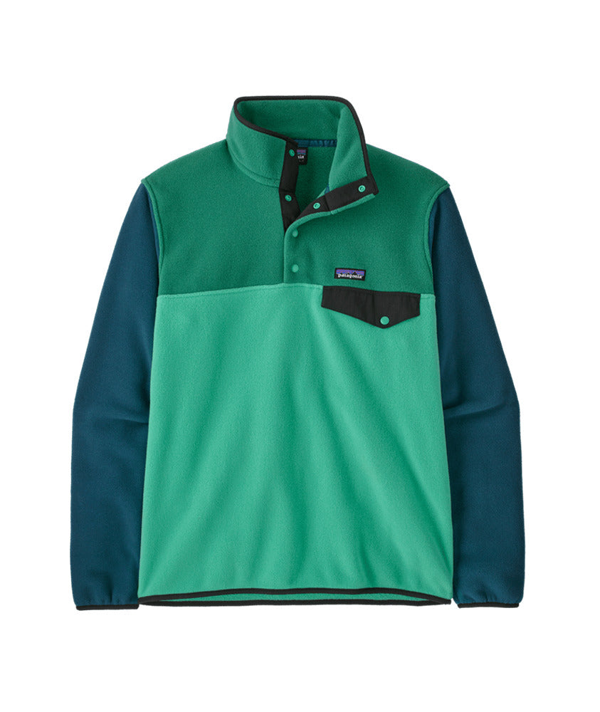 Men's LW Synch Snap-T P/O Aqua Stone - Patagonia – STRUB Activewear