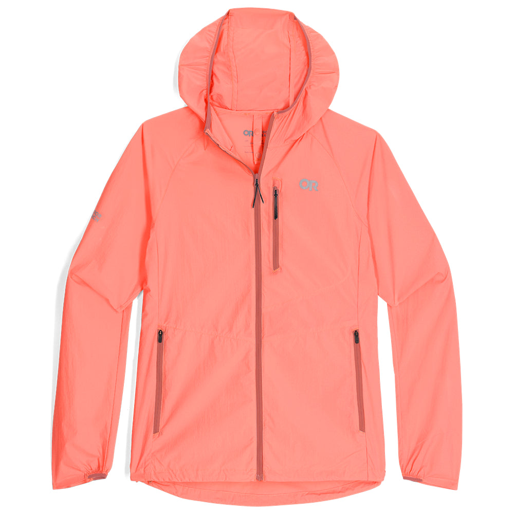 Women's Shadow Wind Hoodie Azalea - Outdoor Research