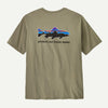 Men's Home Water Trout Organic T-Shirt River Rock Green - Patagonia