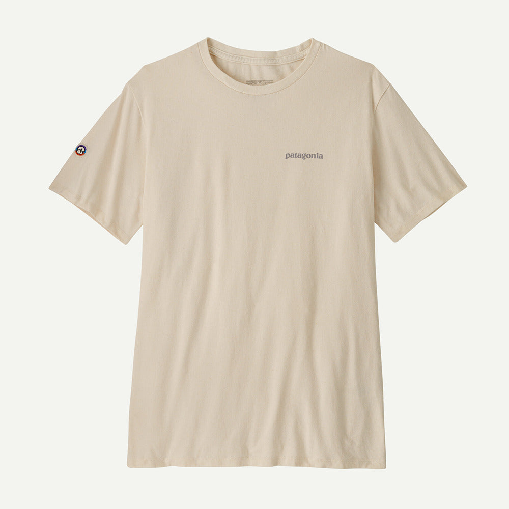 Men's Fitz Roy Icon Responsibili Tee Birch White - Patagonia