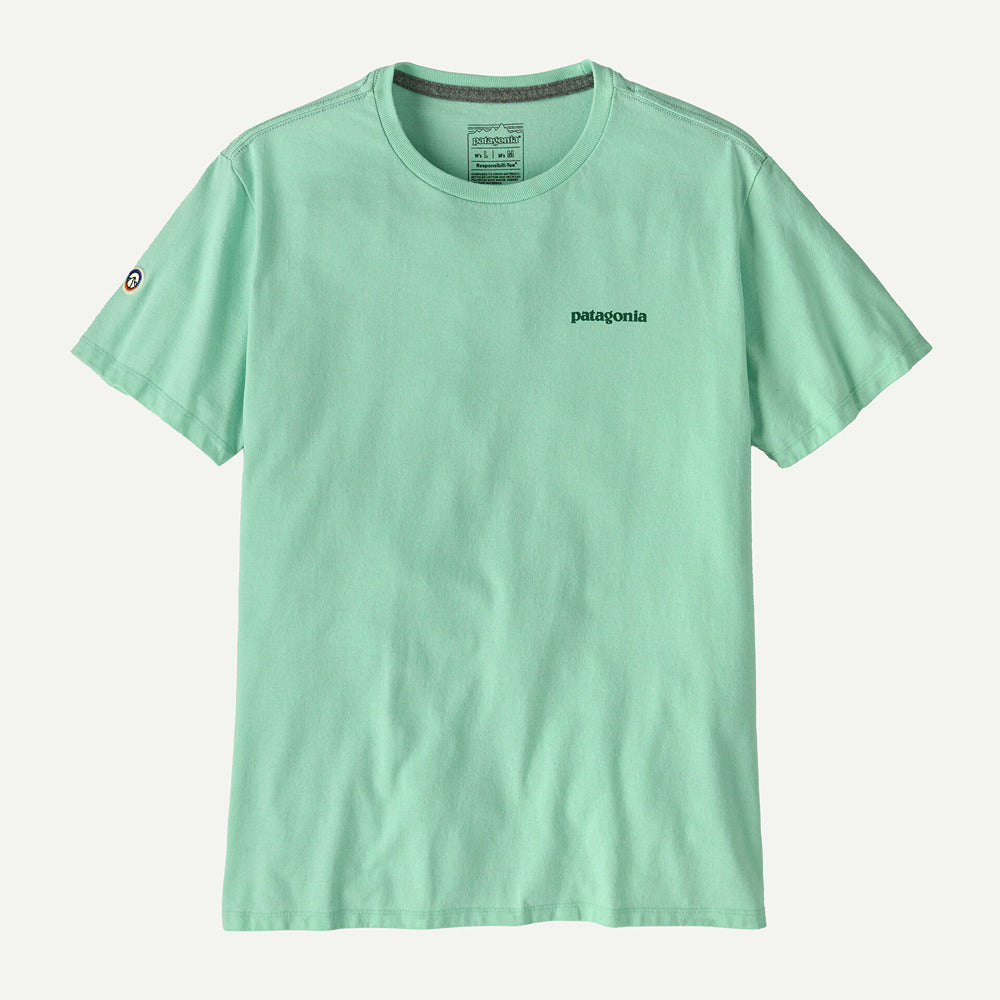 Men's Fitz Roy Icon Responsibili Tee Rinsed Green - Patagonia