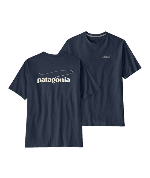 Men's Casting Logo Responsibili-Tee Smolder Blue - Patagonia – STRUB ...