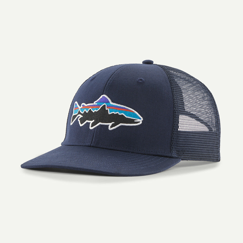 Fitz Roy Trout Trucker Hat New Navy - Patagonia