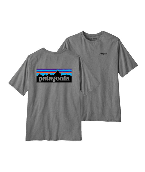 Men's P-6 Logo Responsibili-Tee Gravel Heather - Patagonia – STRUB ...