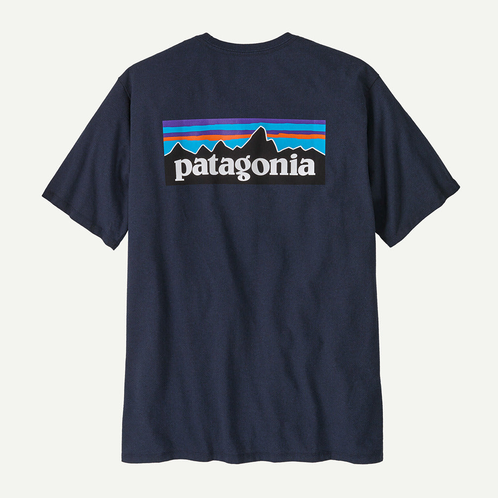 Men's P-6 Logo Responsibili-Tee New Navy - Patagonia