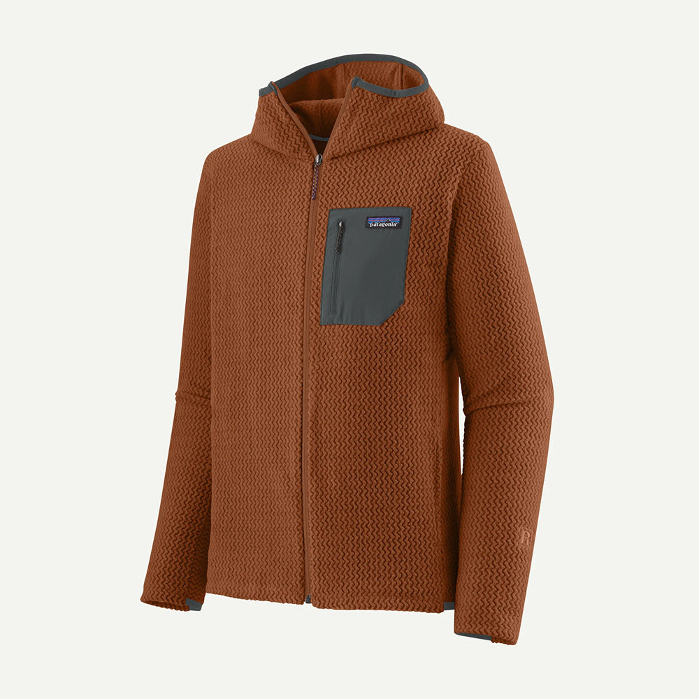 Men's R1 Air Full Zip Hoody Robin Brown - Patagonia