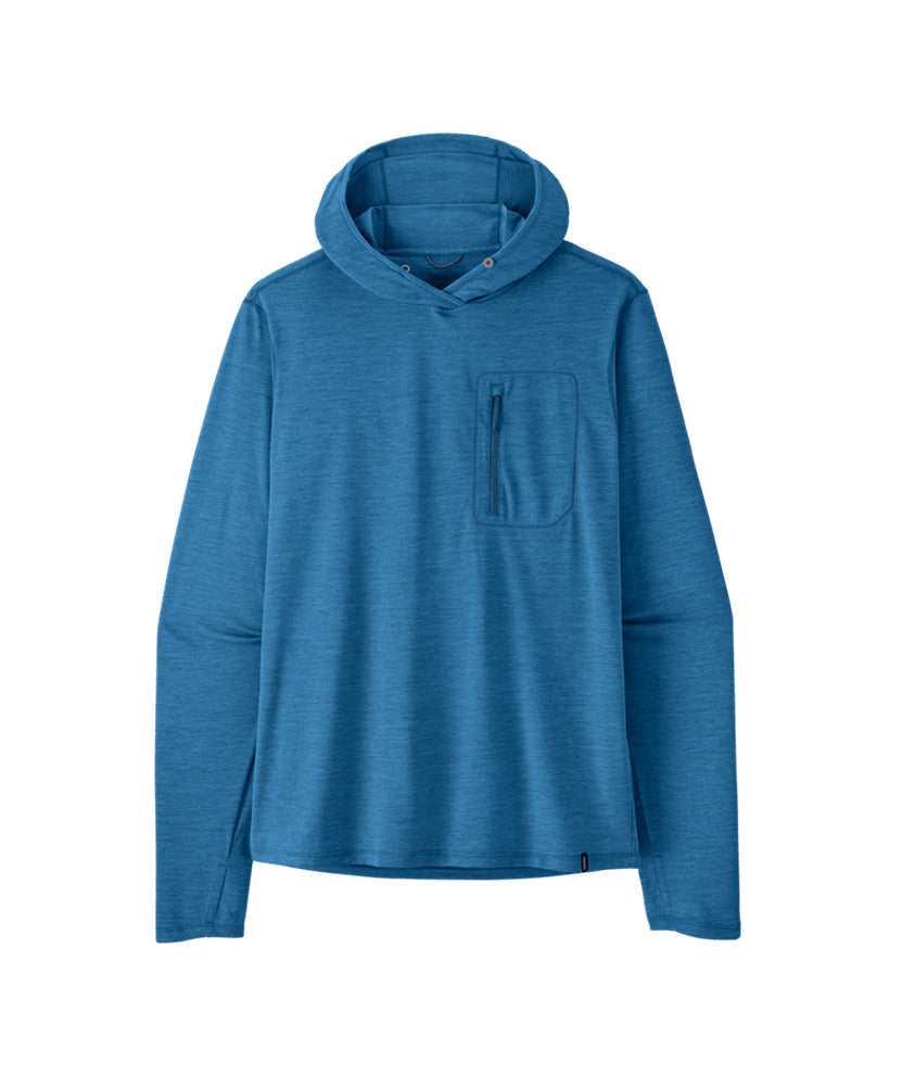 Men's Cap Cool Sun Hoody Aquatic Blue - Light Aquatic Blue X-Dye ...