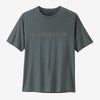 Men's Cap Cool Daily Graphic Shirt '73 Text Logo: Nouveau Green X-Dye - Patagonia