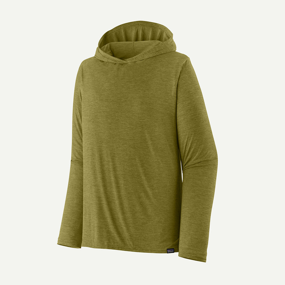 Men's Cap Cool Daily Hoody Graze Green - Light Graze Green X-Dye - Patagonia