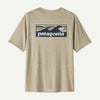 Men's Cap Cool Daily Graphic Shirt: Waters Boardshort Logo Tones: Pumice X-Dye - Patagonia