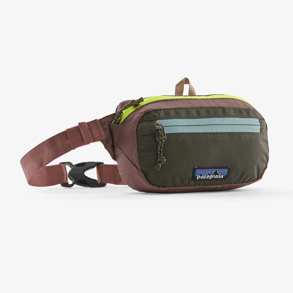 Ultralight Black Hole Mini Hip Pack Patchwork: Pine Needle Green - Patagonia