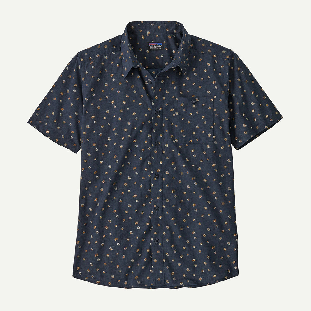 Men's Go To Shirt Blossoms: New Navy - Patagonia