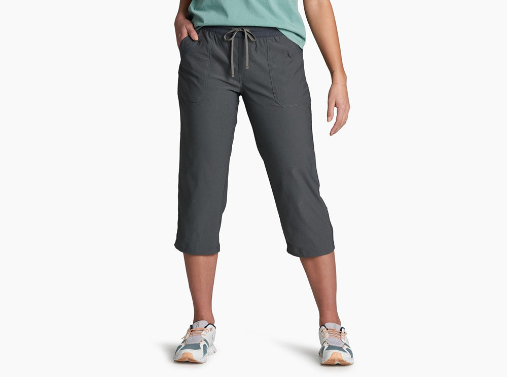 Women's Trekr Pull On Kapri Charcoal - Kuhl