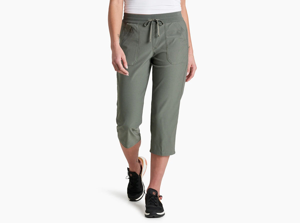 Women's Trekr Pull On Kapri Olive - Kuhl
