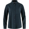 Women's Abisko Trekking Shirt LS Dark Navy - Fjallraven