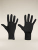 Merino 200 Oasis Glove Liners Black - Icebreaker
