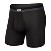 Men's Sport Mesh Boxer Brief Fly Black - SAXX