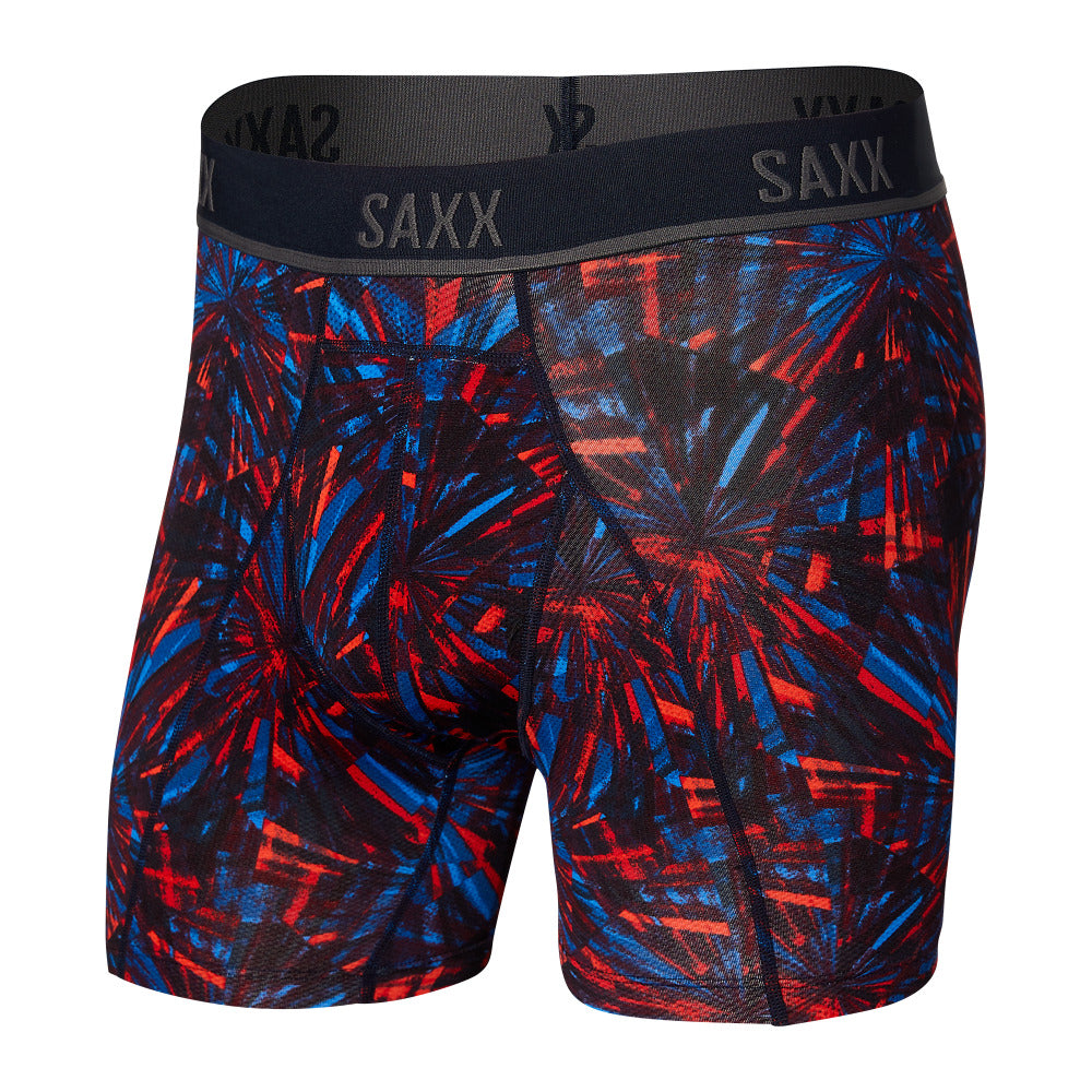 Men's Kenetic HD Boxer Brief Fireworks Multi - SAXX