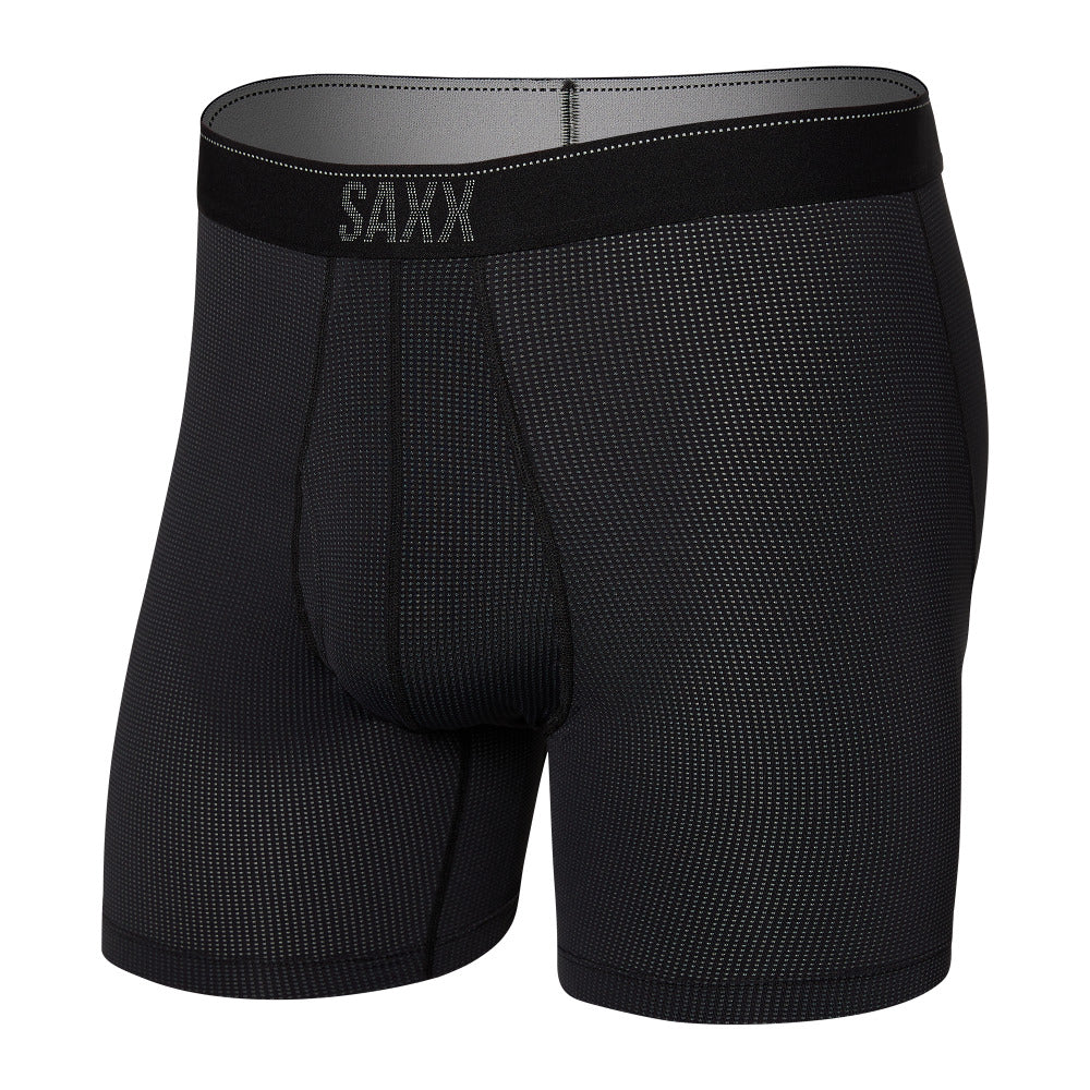 Men's Quest Boxer Brief Fly Black II - SAXX