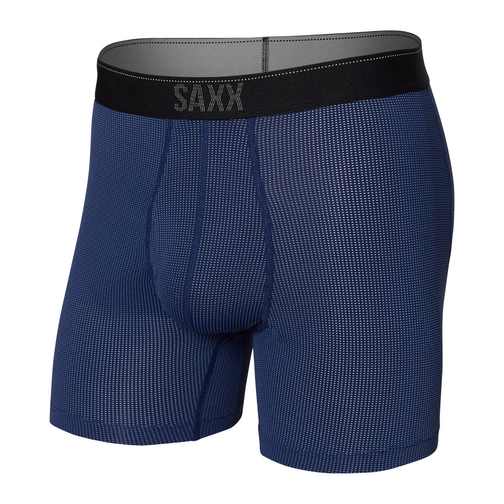 Men's Quest Boxer Brief Fly Midnight Blue - SAXX