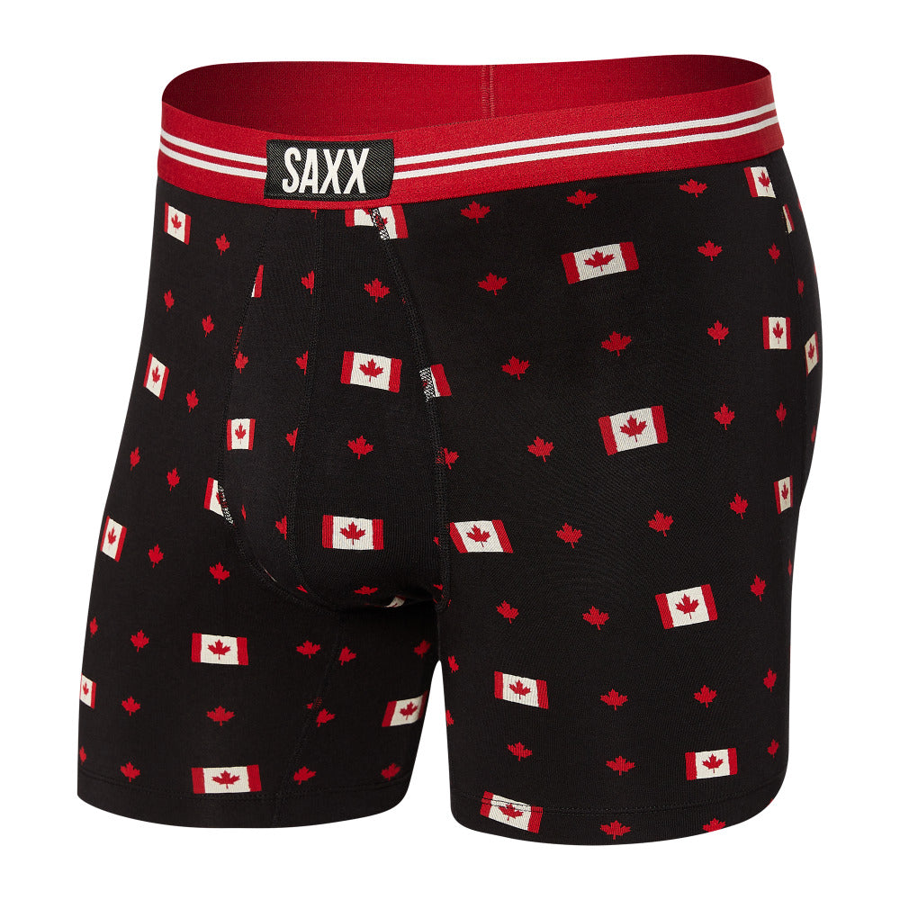 Men's Vibe Boxer Brief Black True North - SAXX