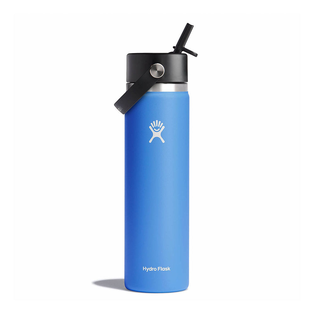 24 oz Wide Flex Straw Cap Cascade - Hydro Flask
