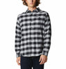 Men's Cornell Woods Flannel Long Sleeve Shirt Columbia Grey - Columbia