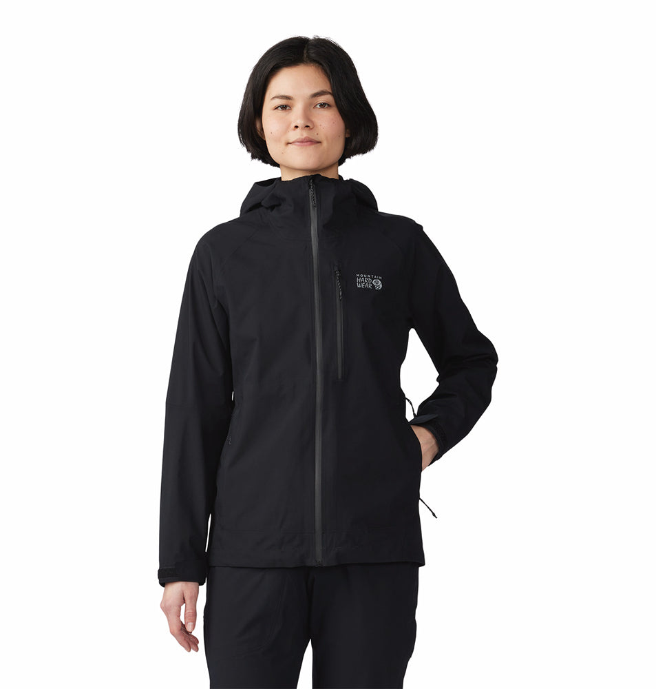 Women's Stretch Ozonic Jacket Black - Mountain Hardwear