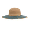 Lovett Straw Sun Hat Spruce - Pistil