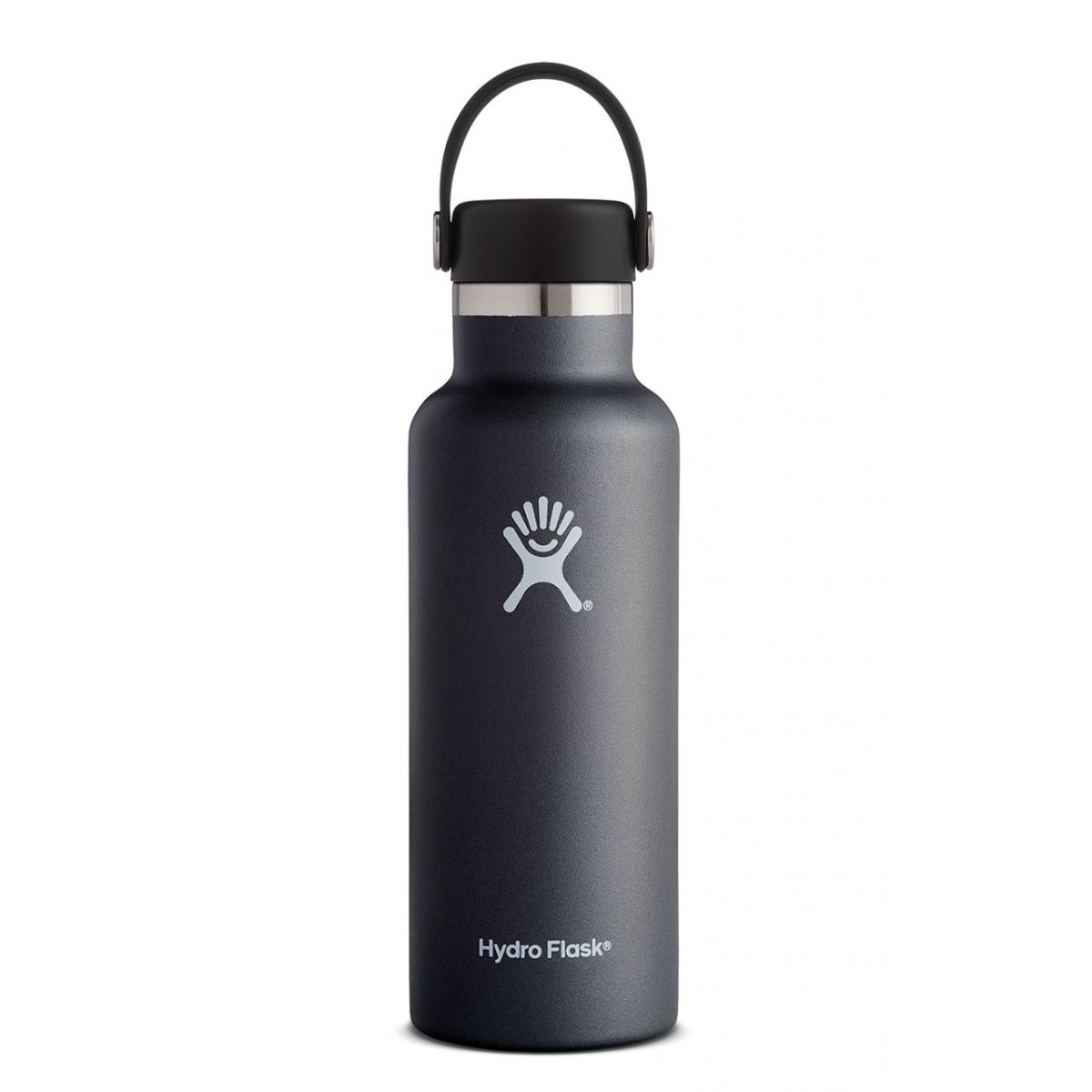 18 oz Standard Mouth Bottle Black - Hydro Flask